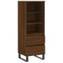 Aparador alto madera contrachapada roble marrón 40x36x110 cm | Foro24.es | Tu tienda online para hogar, jardín y más Foro24.es