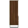 Aparador alto madera contrachapada roble marrón 40x36x110 cm | Foro24.es | Tu tienda online para hogar, jardín y más Foro24.es