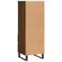Aparador alto madera contrachapada roble marrón 40x36x110 cm | Foro24.es | Tu tienda online para hogar, jardín y más Foro24.es