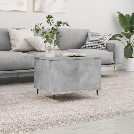 Mesa de centro madera contrachapada gris hormigón 60x44,5x45 cm | Foro24.es | Tu tienda online para hogar, jardín y más Foro24.es