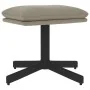 Reposapiés de terciopelo gris claro 60x60x36 cm by , Ottomans - Ref: Foro24-341626, Price: 39,22 €, Discount: %