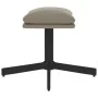Reposapiés de terciopelo gris claro 60x60x36 cm by , Ottomans - Ref: Foro24-341626, Price: 39,22 €, Discount: %
