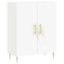 Aparador de madera de ingeniería blanco 69,5x34x90 cm de , Aparadores - Ref: Foro24-827708, Precio: 72,87 €, Descuento: -5%%