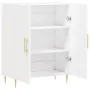 Aparador de madera de ingeniería blanco 69,5x34x90 cm de , Aparadores - Ref: Foro24-827708, Precio: 72,87 €, Descuento: -5%%