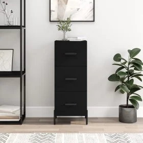 Comprar Aparador de madera contrachapada negro