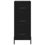 Aparador de madera contrachapada negro 34,5x34x90 cm | Foro24.es | Tu tienda online para hogar, jardín y más Foro24.es