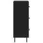 Aparador de madera contrachapada negro 34,5x34x90 cm | Foro24.es | Tu tienda online para hogar, jardín y más Foro24.es