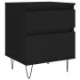 Mesitas de noche 2 uds madera de ingeniería negro 40x35x50 cm de , Mesitas de noche - Ref: Foro24-830671, Precio: 90,42 €, De...
