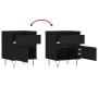 Mesitas de noche 2 uds madera de ingeniería negro 40x35x50 cm de , Mesitas de noche - Ref: Foro24-830671, Precio: 90,42 €, De...
