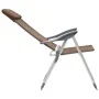 Sillas de camping plegables 4 unidades aluminio marrón by , camping furniture - Ref: Foro24-44311, Price: 203,32 €, Discount: %