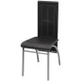 Conjunto de comedor de cinco piezas negro | Foro24.es | Tu tienda online para hogar, jardín y más Foro24.es