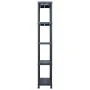 Estantería de plástico 5 unidades 125 kg 60x30x180 cm negro by , Industrial shelving - Ref: Foro24-276258, Price: 226,03 €, D...