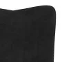 Silla mecedora de terciopelo negro by , Rocking chairs - Ref: Foro24-327749, Price: 109,87 €, Discount: %