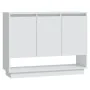 Aparador de madera contrachapada blanco 97x31x75 cm de , Aparadores - Ref: Foro24-809530, Precio: 79,65 €, Descuento: -5%%