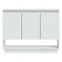 Aparador de madera contrachapada blanco 97x31x75 cm de , Aparadores - Ref: Foro24-809530, Precio: 79,65 €, Descuento: -5%%