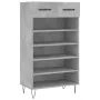 Zapatero madera de ingeniería gris hormigón 60x35x105 cm | Foro24.es | Tu tienda online para hogar, jardín y más Foro24.es