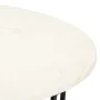 Mesa de centro piedra real textura de mármol blanco 65x65x42 cm | Foro24.es | Tu tienda online para hogar, jardín y más Foro24.es