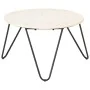 Mesa de centro piedra real textura de mármol blanco 65x65x42 cm | Foro24.es | Tu tienda online para hogar, jardín y más Foro24.es