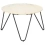Mesa de centro piedra real textura de mármol blanco 65x65x42 cm | Foro24.es | Tu tienda online para hogar, jardín y más Foro24.es