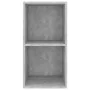 Mueble de pared de TV madera contrachapada hormigón 37x37x72 cm von , TV-Möbel - Ref: Foro24-805475, Preis: 40,95 €, Rabatt: ...