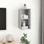 Mueble de pared de TV madera contrachapada hormigón 37x37x72 cm von , TV-Möbel - Ref: Foro24-805475, Preis: 40,95 €, Rabatt: ...
