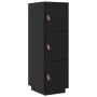 Aparador alto de madera maciza de pino negro 34x40x108,5 cm | Foro24.es | Tu tienda online para hogar, jardín y más Foro24.es