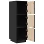 Aparador alto de madera maciza de pino negro 34x40x108,5 cm | Foro24.es | Tu tienda online para hogar, jardín y más Foro24.es