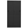 Armario de oficina puerta corredera acero antracita 90x40x180cm von , Schließfächer und Lagerschränke - Ref: Foro24-335961, P...