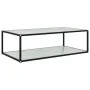 Mesa de centro vidrio templado blanco 120x60x35 cm | Foro24.es | Tu tienda online para hogar, jardín y más Foro24.es