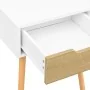 Mesitas de noche 2 uds madera ingeniería blanco y roble Sonoma by , Nightstands - Ref: Foro24-326806, Price: 103,19 €, Discou...