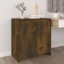 Aparador madera contrachapada color roble ahumado 70x41x75 cm by , Sideboards - Ref: Foro24-813002, Price: 84,69 €, Discount:...