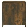 Aparador madera contrachapada color roble ahumado 70x41x75 cm by , Sideboards - Ref: Foro24-813002, Price: 84,69 €, Discount:...