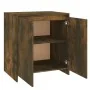 Aparador madera contrachapada color roble ahumado 70x41x75 cm by , Sideboards - Ref: Foro24-813002, Price: 84,69 €, Discount:...
