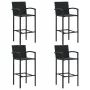Conjunto de bar para jardín 5 piezas negro | Foro24.es | Tu tienda online para hogar, jardín y más Foro24.es