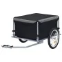 Remolque para bicicletas negro y gris 65 kg by , Bicycle trailers - Ref: Foro24-92590, Price: 155,42 €, Discount: -5%%
