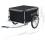 Remolque para bicicletas negro y gris 65 kg by , Bicycle trailers - Ref: Foro24-92590, Price: 155,42 €, Discount: -5%%
