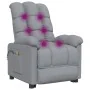 Sillón de masaje eléctrico tela gris claro | Foro24.es | Tu tienda online para hogar, jardín y más Foro24.es