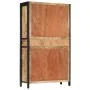 Aparador de madera maciza de mango 100x40x175 cm | Foro24.es | Tu tienda online para hogar, jardín y más Foro24.es