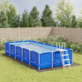 Tapiz de suelo piscina geotextil poliéster gris