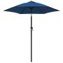 Sombrilla de aluminio azul 200x224 cm von , Sonnenschirme - Ref: Foro24-47211, Preis: 46,25 €, Rabatt: %
