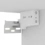Mueble de pared para TV madera contrachapada blanco 102x35x35cm | Foro24.es | Tu tienda online para hogar, jardín y más Foro24.es