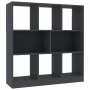Estantería librería madera contrachapada gris 97,5x29,5x100cm | Foro24.es | Tu tienda online para hogar, jardín y más Foro24.es