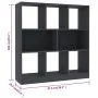 Estantería librería madera contrachapada gris 97,5x29,5x100cm | Foro24.es | Tu tienda online para hogar, jardín y más Foro24.es