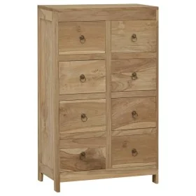 Cómoda de madera maciza de teca 55x30x90 cm de , Cajoneras - Ref: Foro24-340740, Precio: 320,13 €, Descuento: -5%%
