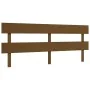 Seniorenbett mit honigbraunem Holzkopfteil 200x200 cm von vidaXL, Betten und Lattenroste - Ref: Foro24-3195374, Preis: 179,35...