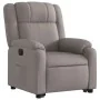 Sillón eléctrico reclinable elevable de tela gris taupe | Foro24.es | Tu tienda online para hogar, jardín y más Foro24.es