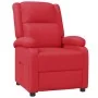 Sillón reclinable de cuero sintético rojo | Foro24.es | Tu tienda online para hogar, jardín y más Foro24.es