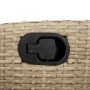 Set comedor de jardín 9 pzas con cojines ratán sintético beige by , Garden sets - Ref: Foro24-3212941, Price: 1,00 €, Discoun...