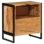 Mueble de baño madera maciza de acacia y hierro 55x35x60 cm | Foro24.es | Tu tienda online para hogar, jardín y más Foro24.es