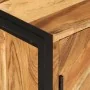 Mueble de baño madera maciza de acacia y hierro 55x35x60 cm | Foro24.es | Tu tienda online para hogar, jardín y más Foro24.es